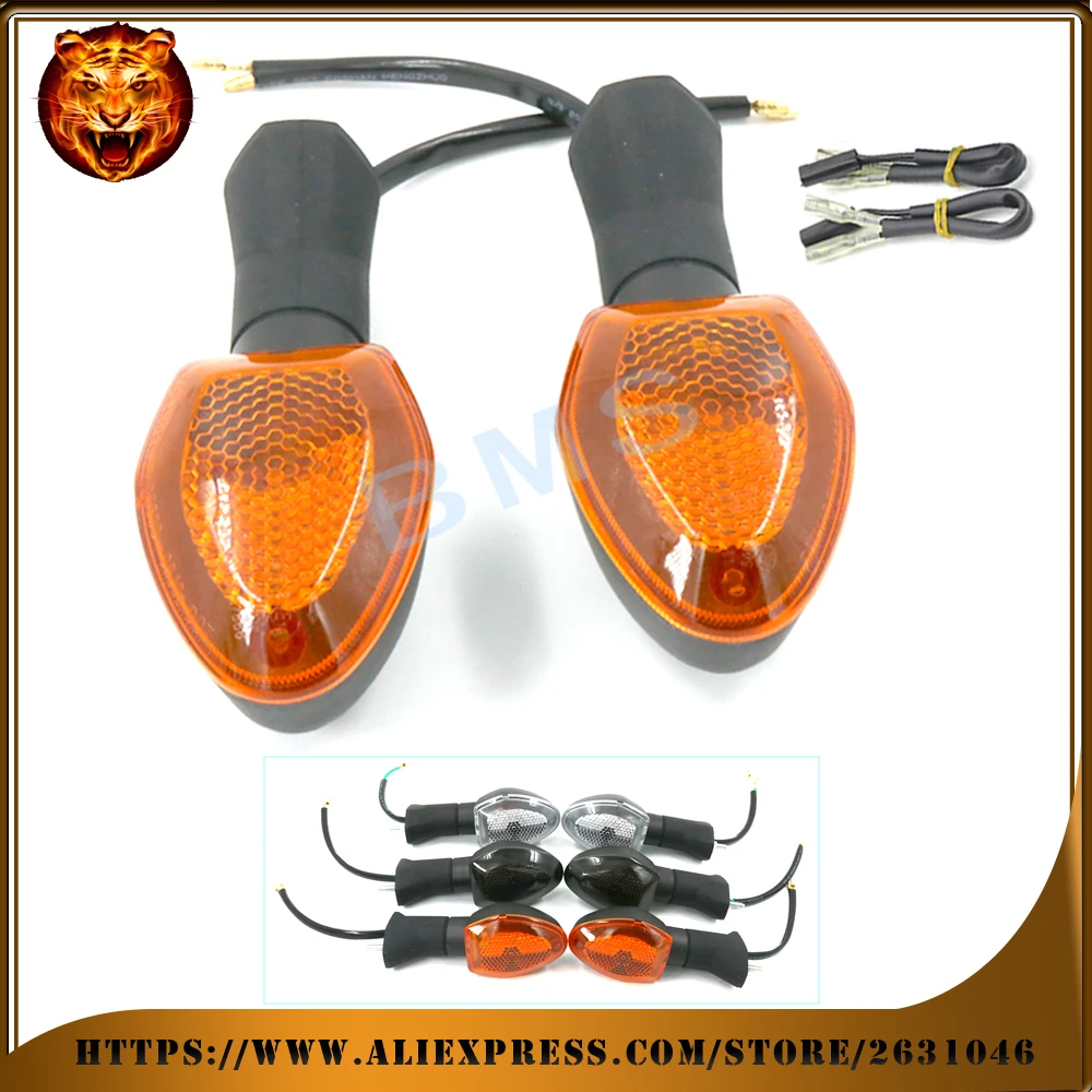 Pair Front//Rear Turn Signal Indicator Light for SUZUKI GSF 600//650//1200