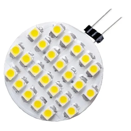 

EDFY FOCO 24 SMD LED G4 Lfor Bombilla Blanca Cida 12V DC