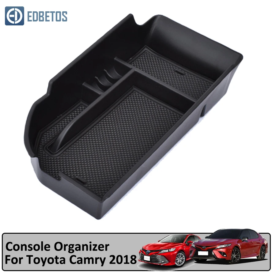 

EDBETOS Car organizer For toyota camry 2012-2018 central armrest storage box, stowing tidying accessories, For camry car styling