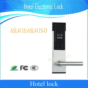 

Intelligent Building Smart Lock Stainless Steel Panels Wireless Installation Hotel Electronic Lock Without Logo ASL411S