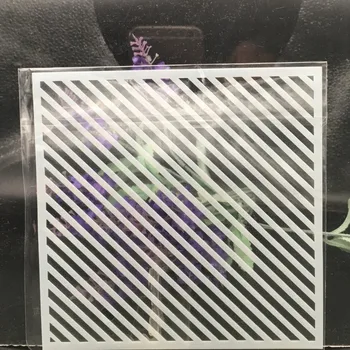 

15cm Line Texture DIY Layering Stencils Wall Painting Scrapbook Coloring Embossing Album Decorative Card Template