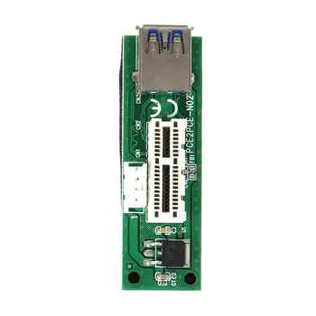 

Mini PCI-E PCI Express Extension 1X Riser Card Power USB 30cm 4 Pin Extender Cable EM88