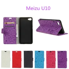 Hot Selling For Meizu U10 Case 5.0inch Cartoon Wallet Style Phone Cover Case with Card Holder Fundas For Meizu U10