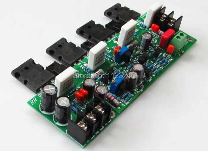 

Diy kit differential circuit reference KSA100 discrete tube amplifier 2SA1943 2SC5200 NJW0281 NJW0302 mono amplifier board
