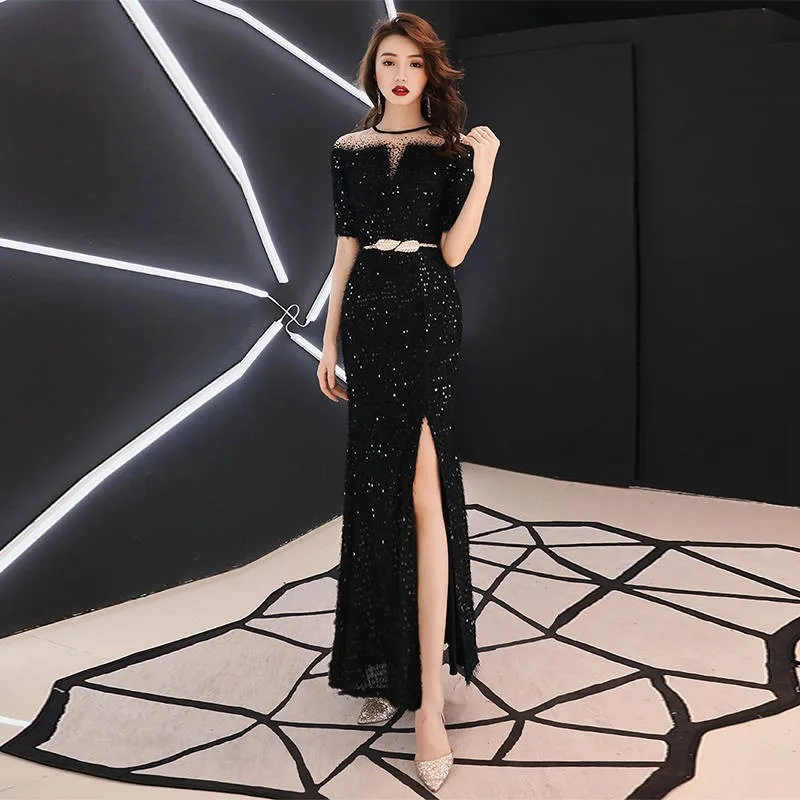 Восточное женское платье модное в китайском стиле вечернее Cheongsam элегантное