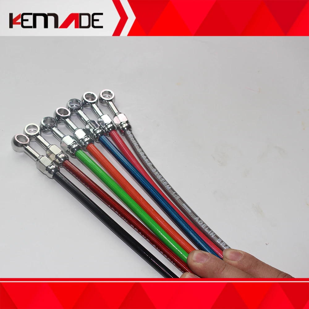 

33inch 37 inch Braided Steel Hydraulic Brake Hose M10 Bolts Adelin Brake Line