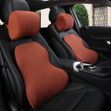 3D пространство пены памяти автомобиля шею подушку подголовника подголовник подушка автомобильной авто подушка для шеи автомобиль-Стайлинг