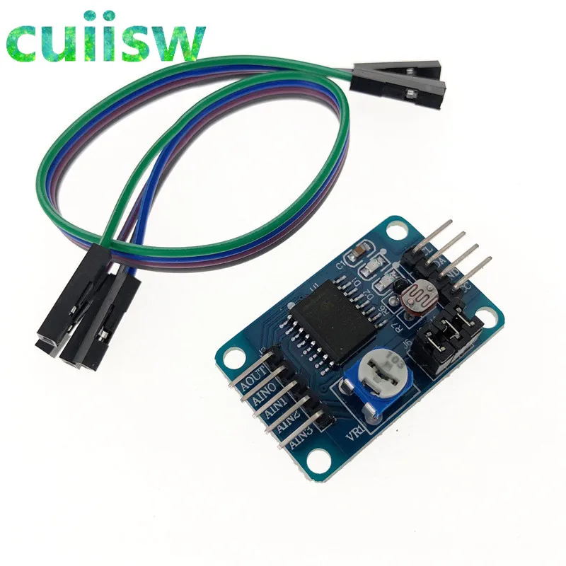

1pcs/lot PCF8591 AD / DA Conversion of Analog to Digital /Digital-to-Analog Converter Module Temperature Illumination cuiisw