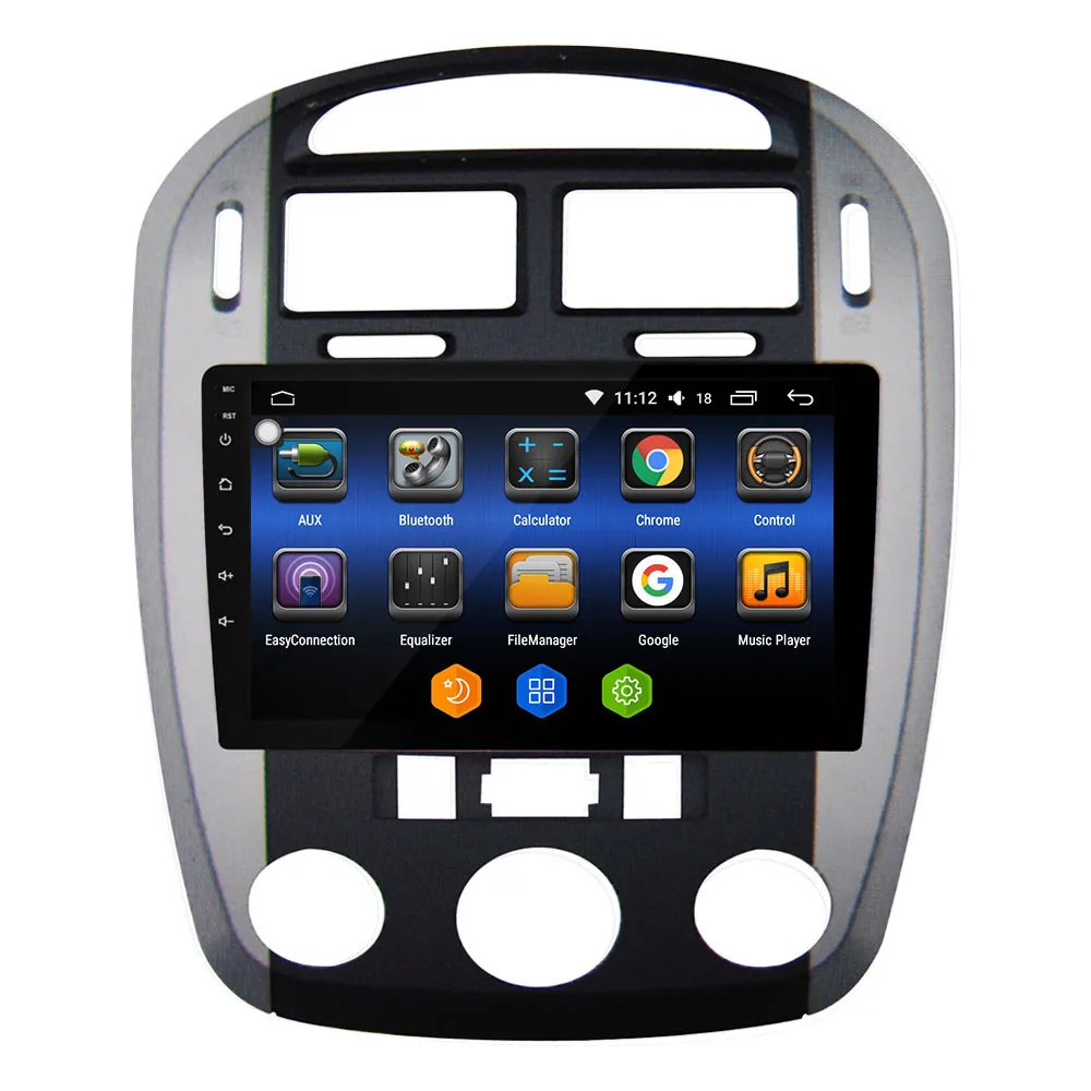 Excellent 9" IPS 4G DSP Carplay Android 8 Octa Core 4GB RAM 64GB ROM RDS Car DVD Multimedia Player Radio Stereo For Kia Cerato 2005-2016 1