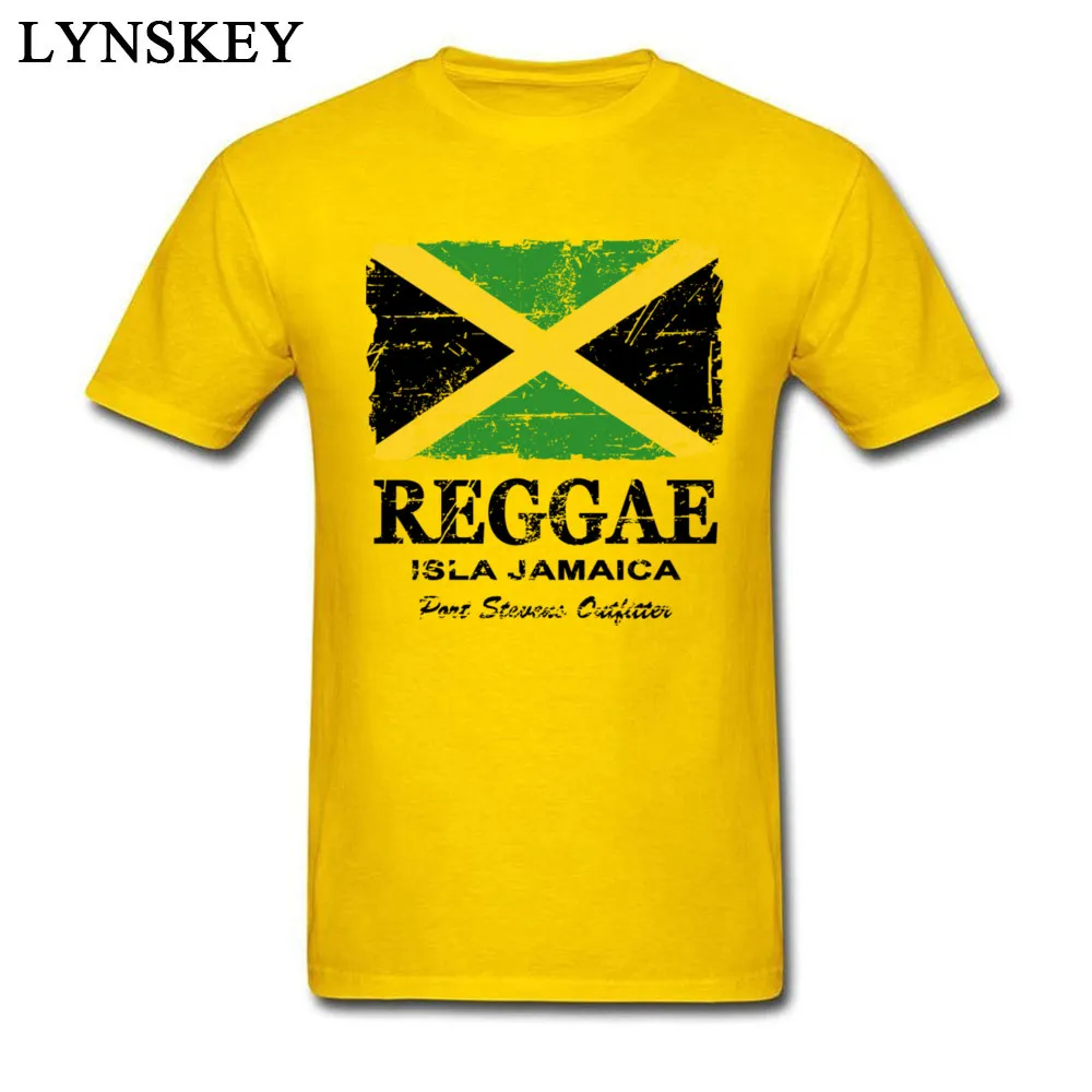 T-Shirt Normal Short Sleeve Funny Crew Neck 100% Cotton Tops T Shirt Group Summer Fall Reggae Jamaica Flag Tee Shirt for Boys Reggae Jamaica Flag yellow
