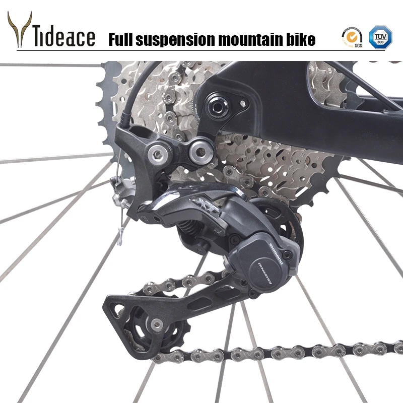 Tideace углеродный MTB подвеска горный велосипед 29er 10s или 11s скорость 29 &quotполная XT M8000