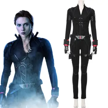 

Endgame Black Widow Outfit Cosplay Costume Uniform Dress Halloween costume for Women