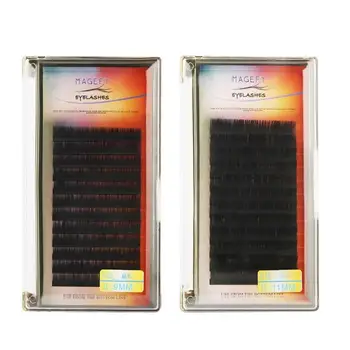 

1Box Natural False Eyelashes Thick Curly Mink False Lashes Makeup Cosmetic Tools