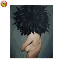 Цифровая живопись декоративная живопись окраска его окрашенная обнаженная фигура красота