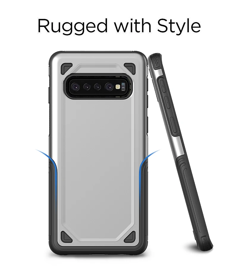 SGP Броня PC Spigen прочный силиконовый 2в1 чехол для телефона для samsung Galaxy S10 5G E S8 S9 Plus S7 Note 8 9 противоударный чехол аксессуар