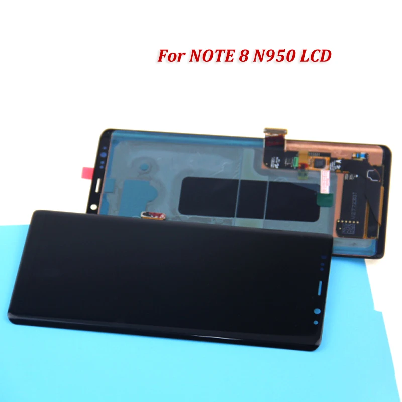 Супер AMOLED ЖК дисплей для SAMSUNG Galaxy NOTE8 lcd N9500 N9500F Замена сенсорного экрана|Экраны