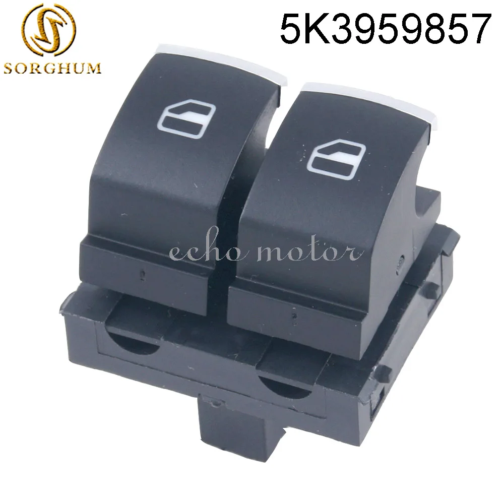 

New Electric Power Window Switch Button 5K3959857 For V W Golf Rabbit Eos Passat