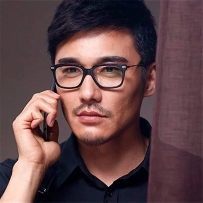 

2018 New Brand Design Square Glasses Frame Women Men Metal Eyeglasses Optical Frames Eyewear Clear Lens Female Retro Spectacles