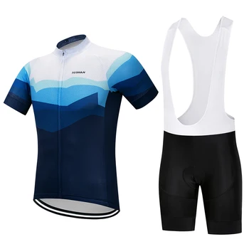 

SUSHAN 18 Pro Sommer Radtrikot Set Mountainbike Kleidung MTB Fahrrad Kleidung Tragen Maillot Ropa Ciclismo Manner radfahren Set