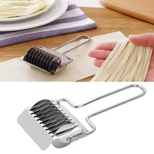 Руководство Паста Hine из нержавеющей стали Паста рулон тесто резак кухня инструменты для приготовления пищи