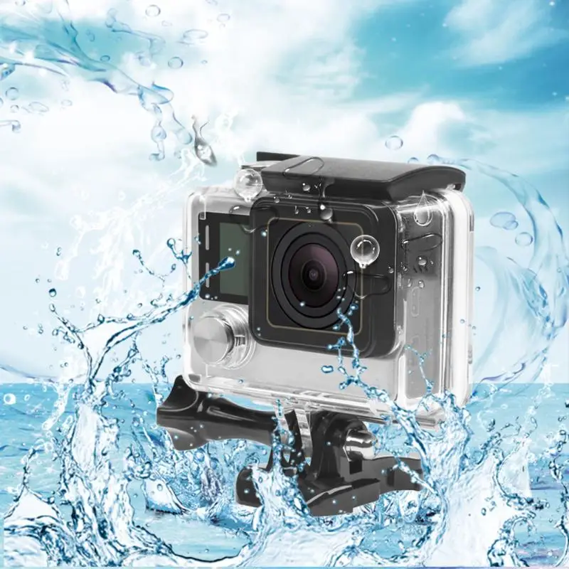 Подводный водонепроницаемый чехол 30 м защитный корпус для экшн камеры Gopro Hero 4