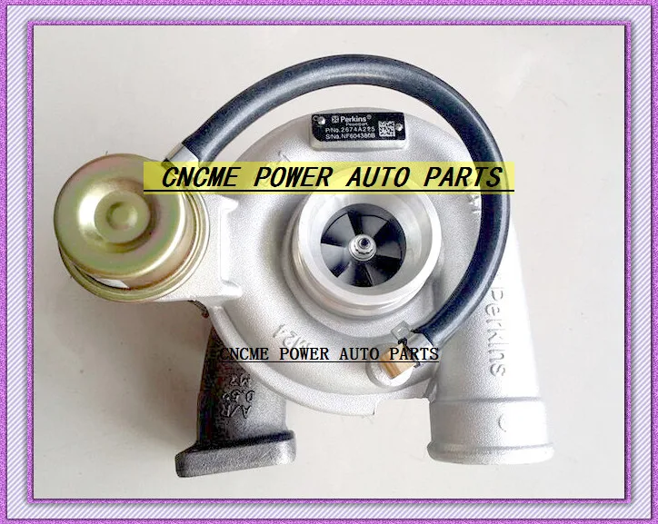 GT2556S 711736-5025S 711736 711736-0025 2674A225 Turbo For Perkin Massey Ferguson Tractor 4.4L Loader Backhoe 420D-IT v2003- (3)