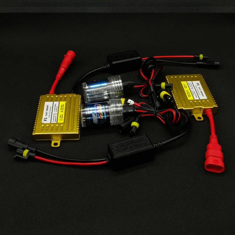 Комплект ксеноновой лампы для автомобиля 12В 55Вт Hid h7 h11 9005 9006 h1 h3 880 преобразования с тонким балластом противотуманных фар