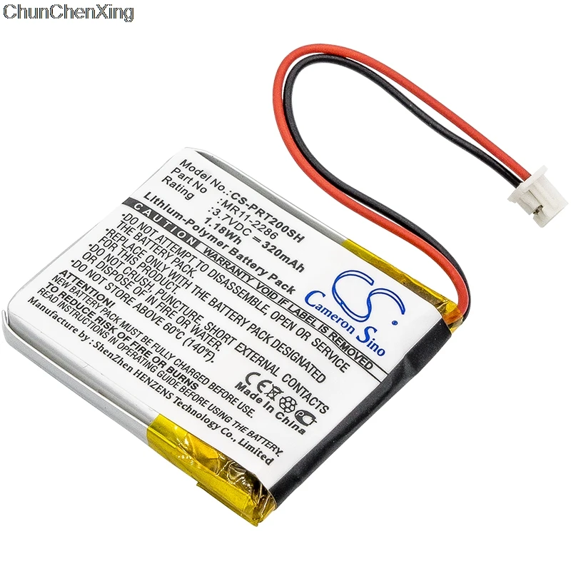 Камерон Sino 320mAh MR11 2286 батареи для Casio PRT 2GP|Цифровые аккумуляторы| |
