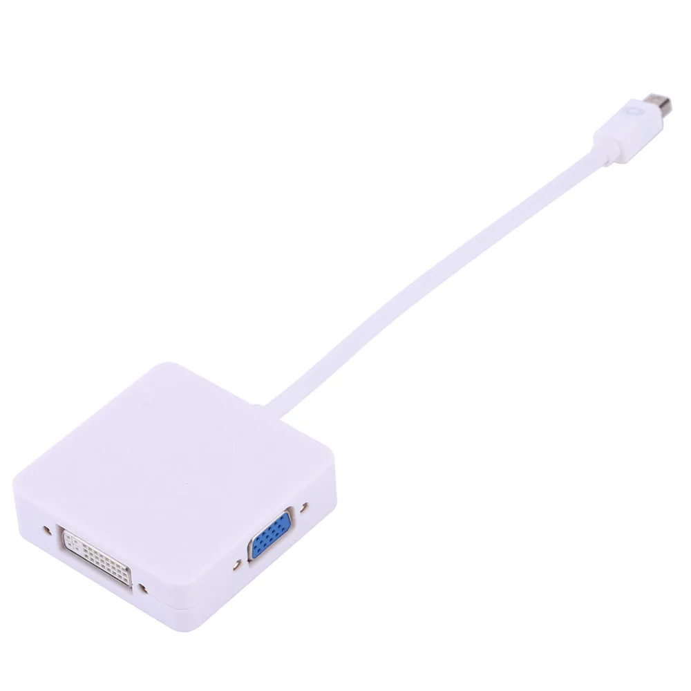 Кабель адаптер 3 в 1 Thunderbolt Mini DP Displayport HDMI DVI VGA для apple MacBook Pro Mac Book Air|displayport to hdmi|dp