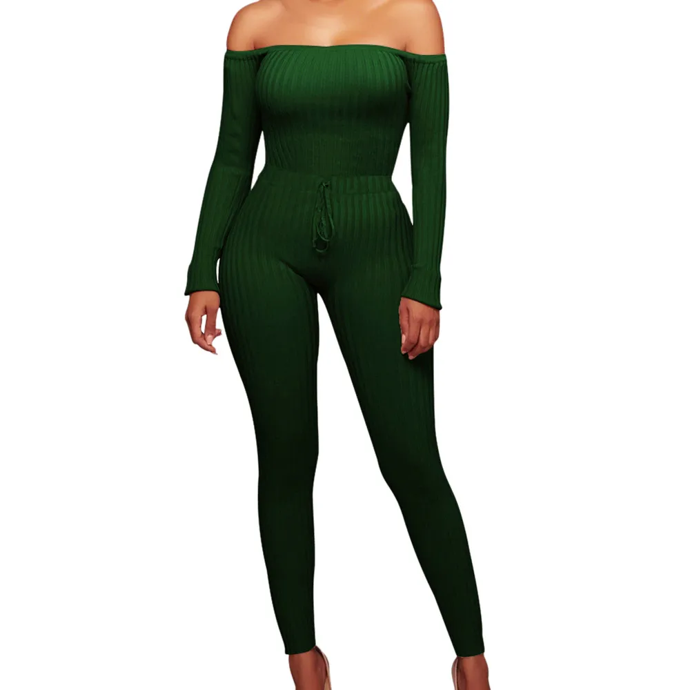 dew shoulder jumpsuit