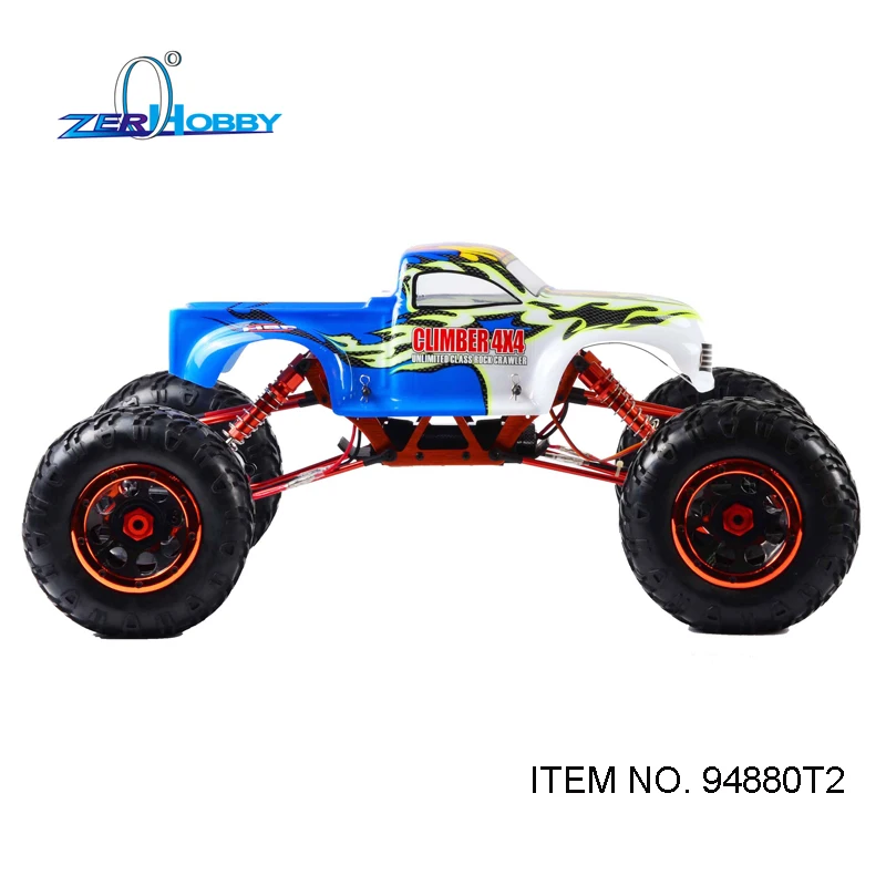 HSP RACING 1/8 масштаб 94880T2 RTR Электрический силовой альпинист 4X4 внедорожный двойной RC540 размер мотор Рок Гусеничный 2,4G радио с батареей