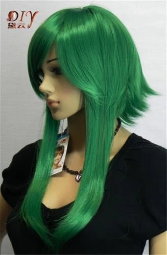 Xd J001522 Women Straight Hair Full Anime Cosplay Wig 3 Colors Front Long  Back Short Wig Can Choose - Unknown - AliExpress