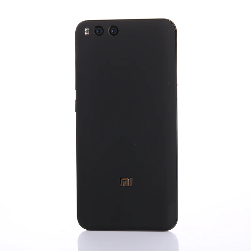 Yeuzoe модный матовый пластиковый чехол на заднюю панель батареи для xiaomi mi6 mi 6 M6 задняя крышка на корпус батареи запасные части для xiaomi 6 - Цвет: Черный