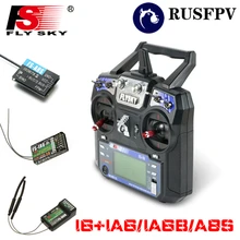 Flysky FS-i6 FS I6 2.4G 6CH Transmitter Mode 2 Left Throttle With FS-iA6/FS-iA6B/FS-A8S For Helicopter Airplane FPV Racing Drone