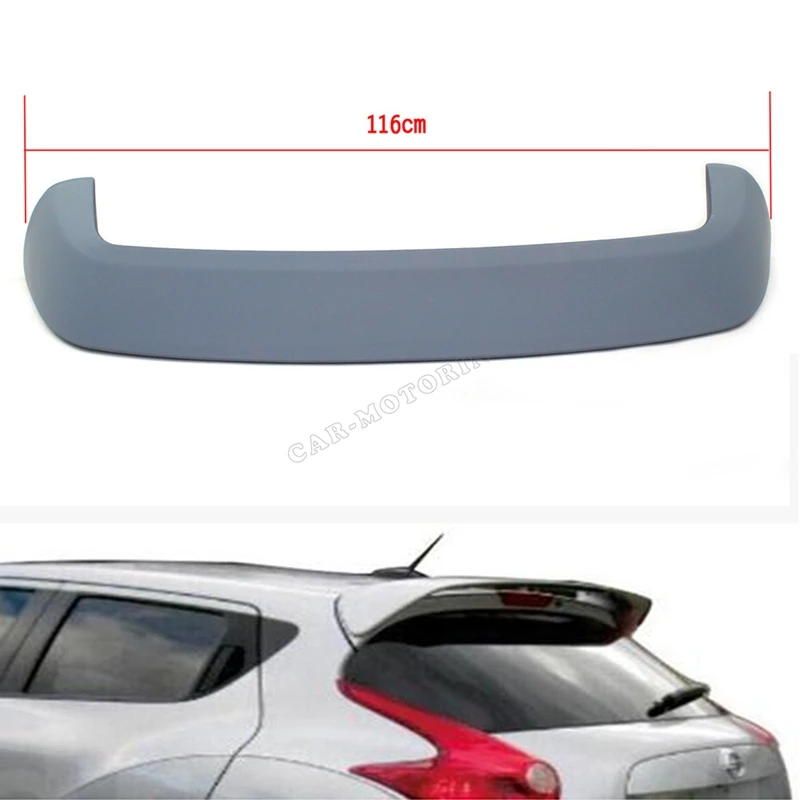 Juke-ABS-Gray-Primer-Car-rear-wing-Spoiler-Rear-Trunk-boot-lip-for-Nissan-juke-2011
