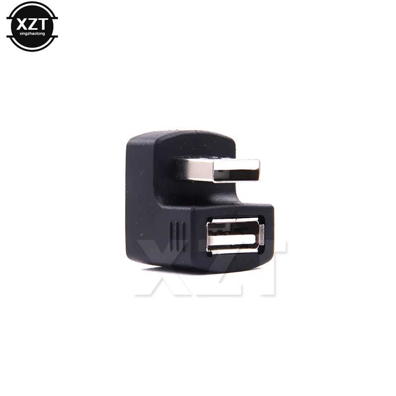 Высококачественный 90 градусов 180 USB 2 0 A штекер гнездо m/f конвертер адаптер