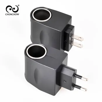 

Car Cigarette Lighter Wall Power Socket Plug Adapter Converter 220V AC to 12V DC EU US Plug Super Qaultiy