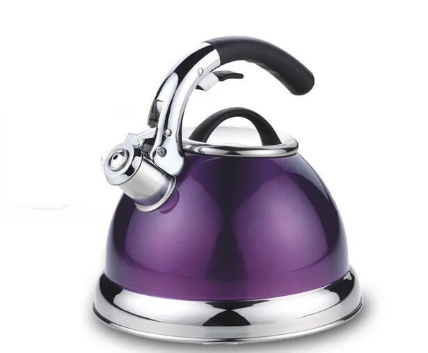 

0 2.8 litre WHISTLING KETTLE INOX COLORFUL KETTLE POT SUS18/10 induction bottom