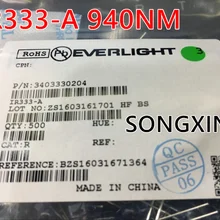 10 шт. EVERLIGHT IR333-A 5 мм 940NM инфракрасный светодиодный лазерный диод 5 мм Инфракрасный светодиодный T-1 3/4