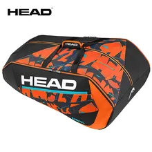 Голова Мюррей радикал 9 ракетки Монстр теннисная Сумка Профессиональный мужской спортивный рюкзак большой с интегрированной обувной сумкой