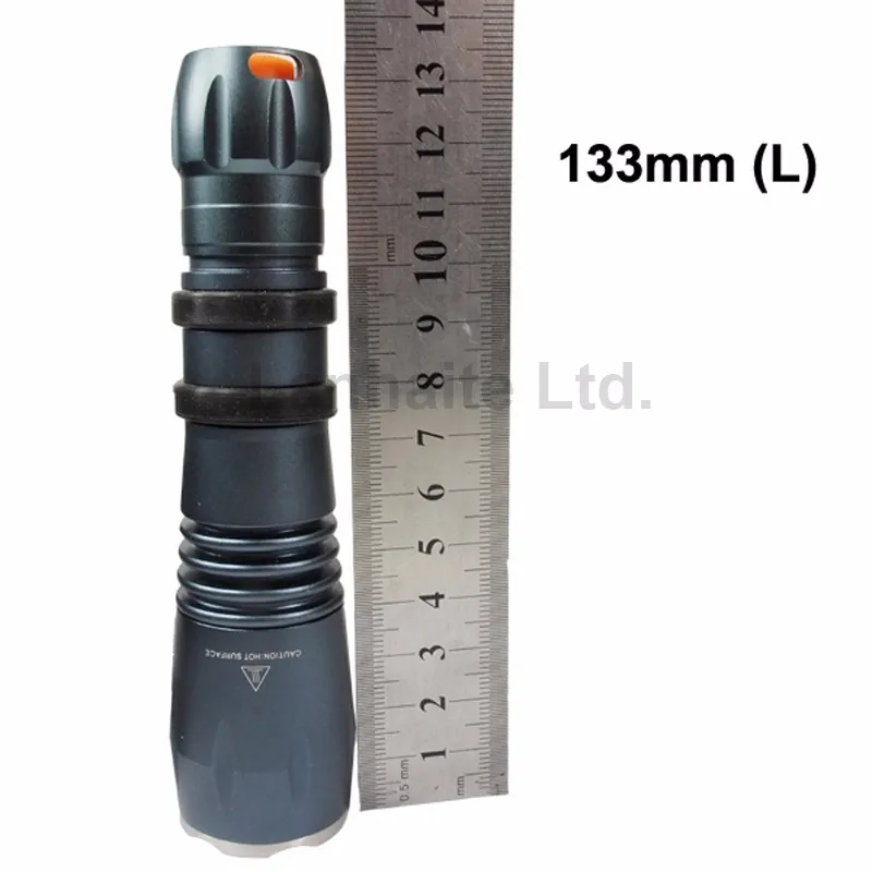 SL F18 Cree XM-L2 теплый белый 3000 K/нейтральный белый 4500 K/белый 6500 K 1000 люмен 3-Mode P60 светодиодный фонарик-черный (1 шт)