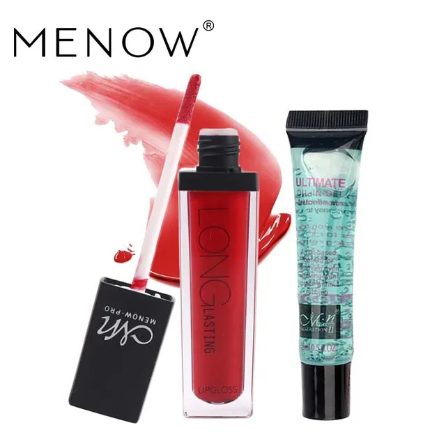 MENOW Brand Make up set Long Lasting Matt Lip Gloss Waterproof Shinning