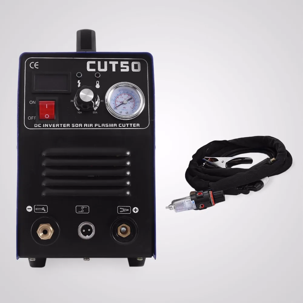 

Equipped with cooling fan Plasma Cutter Tig Stick Welder CUT50 Inverter Digital Welding Machine (50A Plasma Cutter)