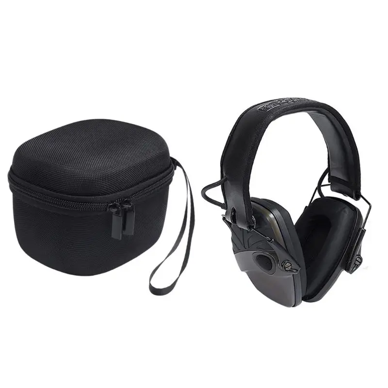 

Storage Bag Carrying Box Case Organizer Cover Pouch Shell Waterproof Shockproof Travel for Howard Leight Earmuff Genesis Sharp-S