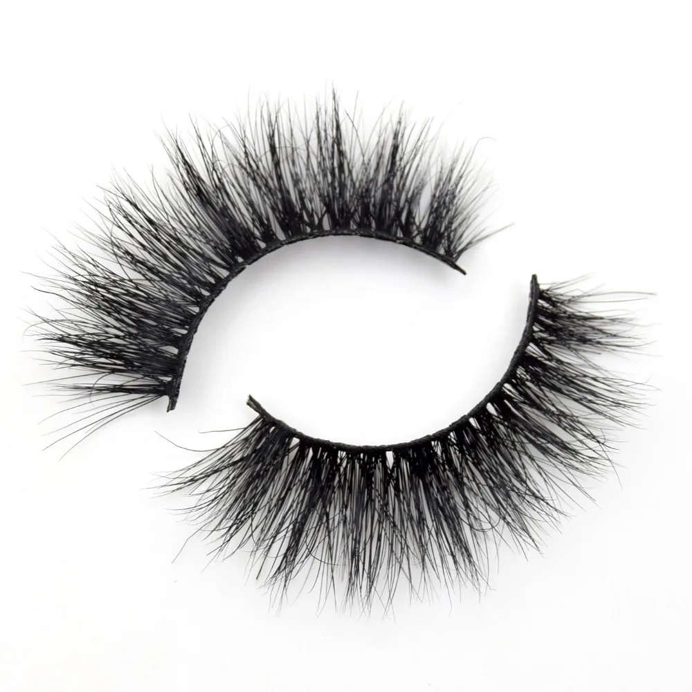 

Visofree Lashes 3D Mink Eyelashes Volume Mink Eyelash Extensions Thick Mink Lashes Cruelty free Fluffy Natural False Lashes R07