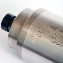 Двигатель с ЧПУ 5.5KW 380 V ER-25 125mm Watre-cooling мотор шпинделя 5.5kw шпиндель для гравировочной машинки двигатель 5.5kw