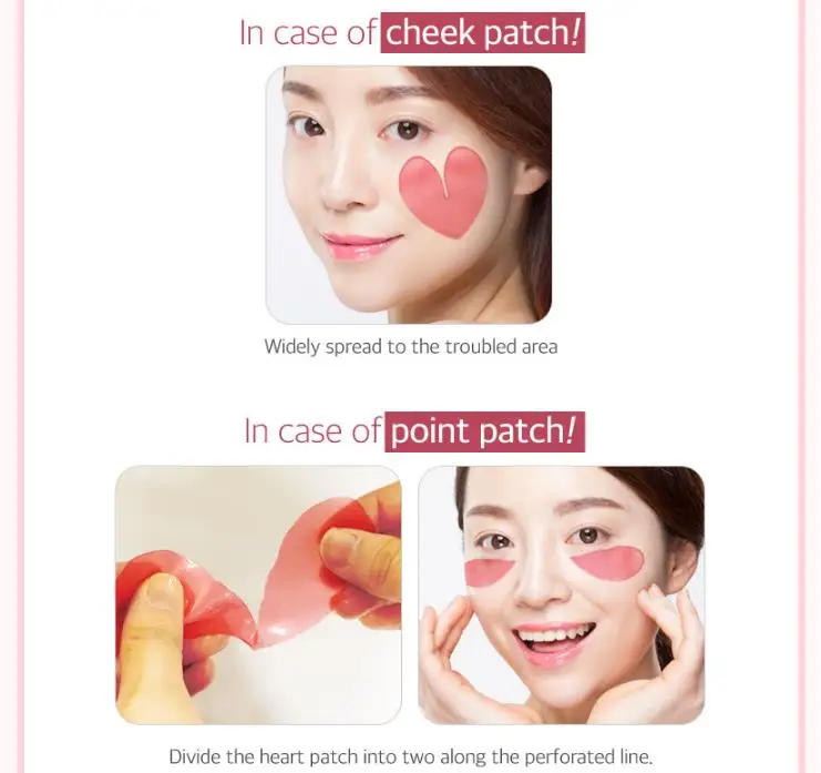 Tanie SECRET KEY Pink Racoony Hydrogel Eye Cheek Patch maska na oczy pielęgnacja skóry Dark Circle nawilżająca pielęgnacja oczu maska do spania pielęgnacja twarzy