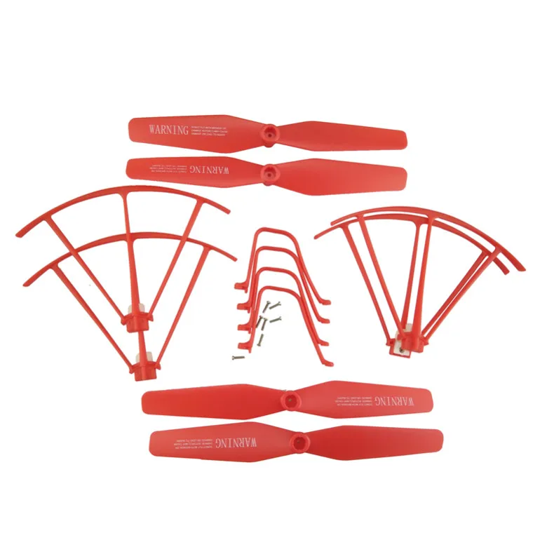 BLLRC four row parts SYMA X5UW X5UC remote control helicopter red protective sleeve font b tripod