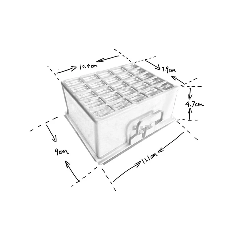 2 шт. HEPA для пыли фильтры для BOSCH BBZ156HF GL-40 GL-20 GL-10 00576833 робот-пылесос Запчасти аксессуары фильтр однократного применения