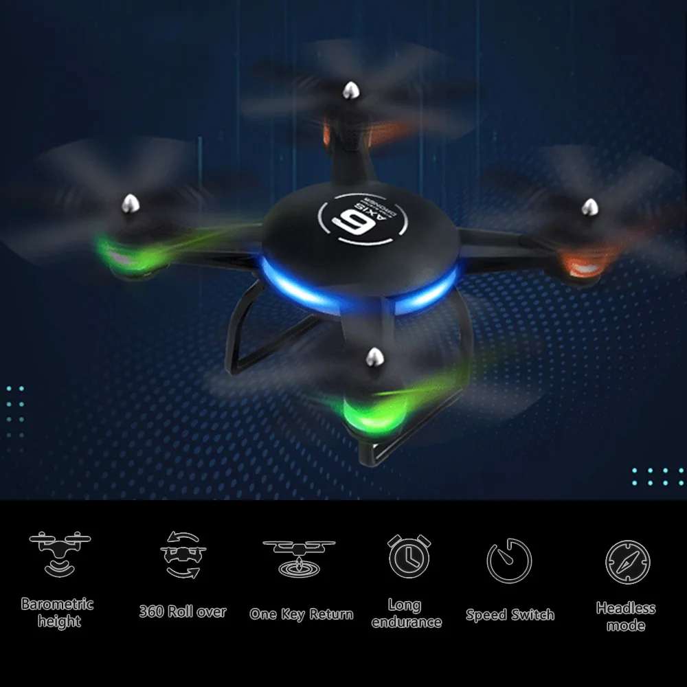 

U8 RC Drone Altitude Hold RC Quadcopter With Camera 720P Wifi FPV Helicopter Drones Radio Remote Control For Beginner Training